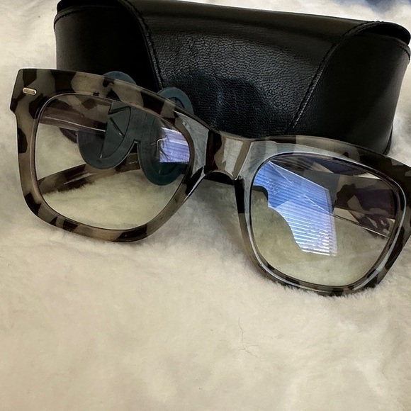 Tortoiseshell computer glasses new with case - Picture 1 of 1